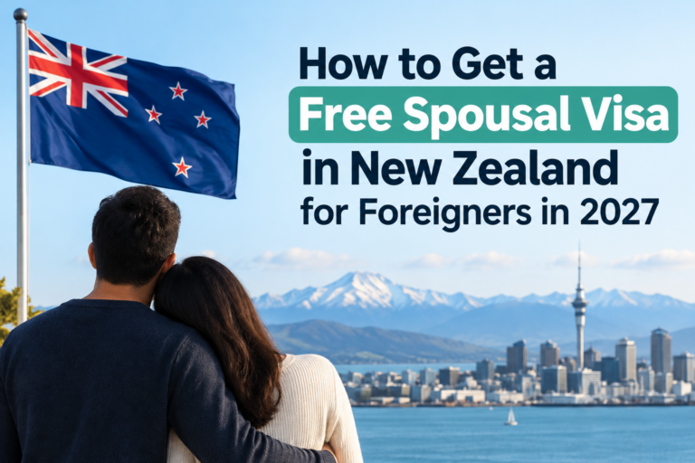 New Zealand Spouse Visa for Foreigners 2026/2027: Requirements, Cost & How to Apply