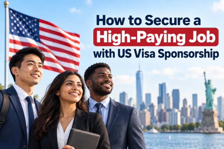 US Visa Sponsorship Jobs 2026/2027